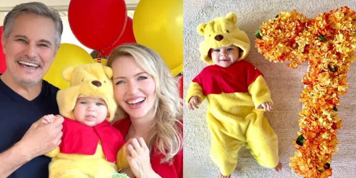 Filha caçula de Edson Celulari encanta a todos e beleza é surpreendente