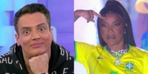 Leo Dias publica matérias sobre Ludmilla, que se revolta e diz que jornalista cria rivalidade feminina (Reprodução)