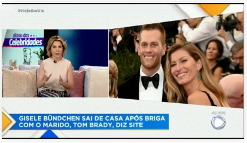 Keila Jimenez falou sobre Gisele e Tom Brady Keila Jimenez falou sobre Gisele e Tom Brady