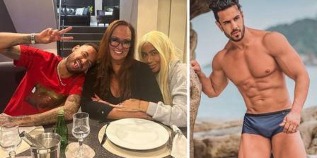 Nadine Gonçalves e o namorado Rafa Talamask  