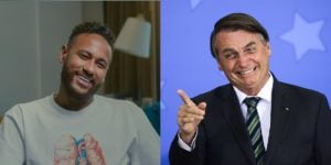 Neymar e Bolsonaro (Foto: Divulgação)