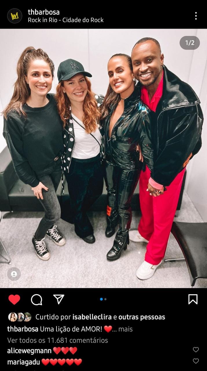 Publicação de Thiaguinho (Foto: Reprodução/ Instagram)