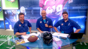 Napoleão de Almeida, Marcelo do Ó e Gabriel Golim (Foto: Divulgação/RedeTV!)