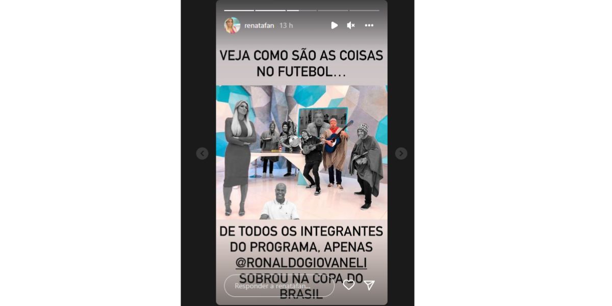 Renata Fan com comentarias eliminados
