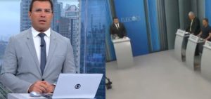 Rodrigo Bocardi falou sobre o debate que foi interrompido às pressas na afiliada da Globo no Acre- Foto: Montagem/TV Foco