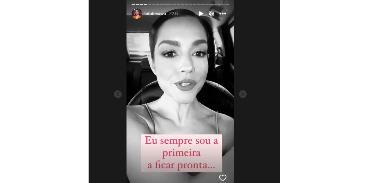 Thais Fersoza fala de Michel Teló em storie
