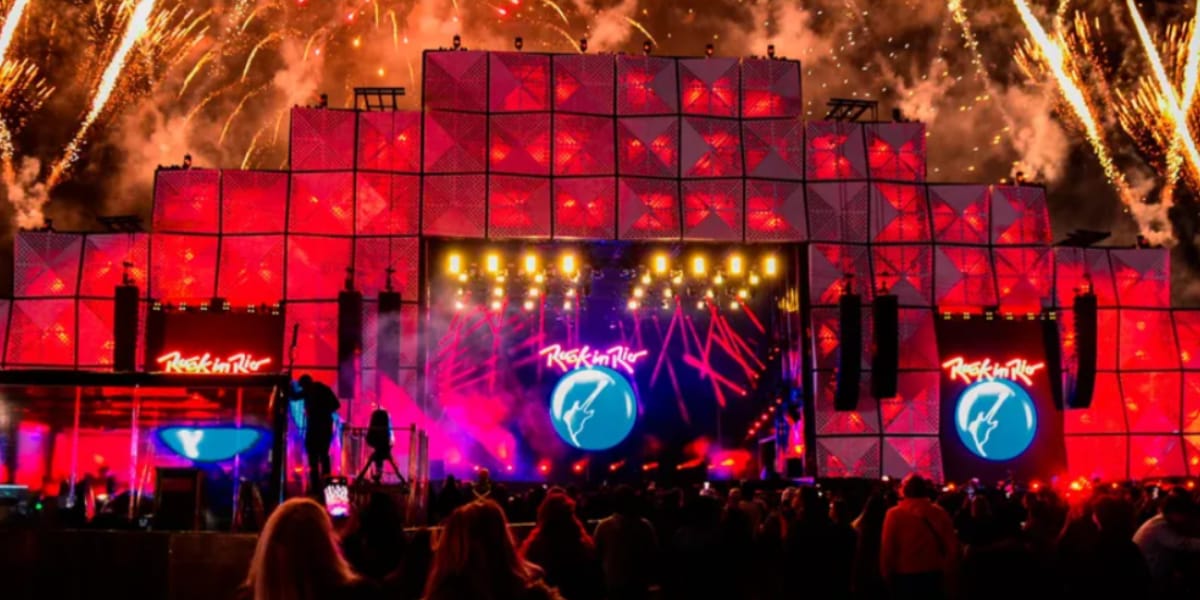 Rock in Rio deste último final de semana (Foto: AgNews)