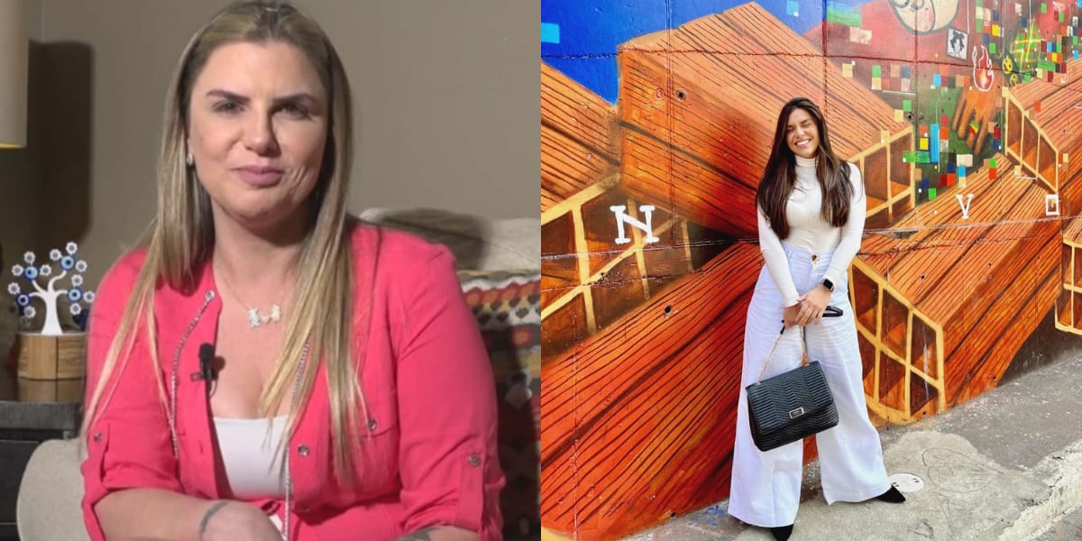 Alessandra Veiga e Cybelle Herminio brigam por herança (Reprodução: Montagem TV Foco)