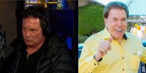 Luís Ricardo choca ao revelar o que Silvio Santos o disse (Reprodução: Montagem TV Foco)