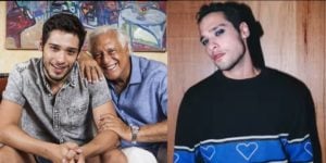 Filho de Antônio Fagundes sofre ataques preconceituosos após surgir maquiado (Reprodução: Montagem TV Foco)