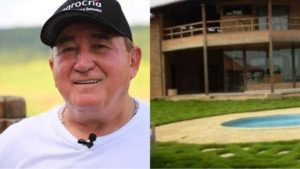 O cantor Amado Batista e sua extraordinária Fazenda vendida (Reprodução)