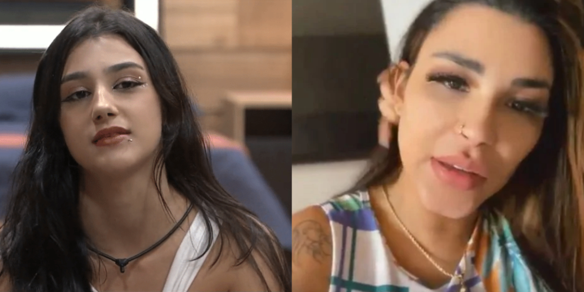 Bia Miranda, atualmente em A Fazenda 14, voltou a ser exposta pela mãe (Foto: Reprodução)