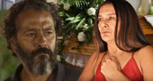 Pantanal - Após a morte de José Leôncio (Marcos Palmeira), Filó (Dira Paes) será castigada e terá final injusto (Foto: Reprodução / Globo / Montagem TV Foco)