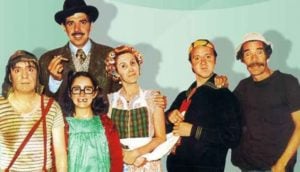 Elenco do seriado Chaves, do SBT (Reprodução)