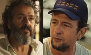 José Leôncio (Marcos Palmeira) ficará contra José Lucas (Irandhir Santos) em Pantanal (Foto: Reprodução / Globo)