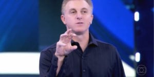 Luciano Huck no Domingão (Foto: Reprodução)