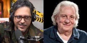 Lúcio Mauro Filho e Marco Nanini fizeram papel de pai e filho na Grande Família (Foto: Montagem TV Foco)