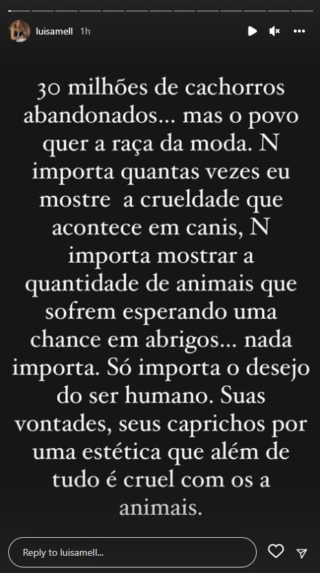 Luísa Mell se revoltou com atitude de Juliette (Foto: Reprodução)