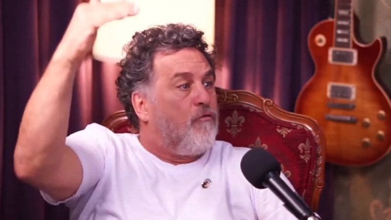 Marcos Frota no Podcast Abroader (Foto Reprodução/Internet)
