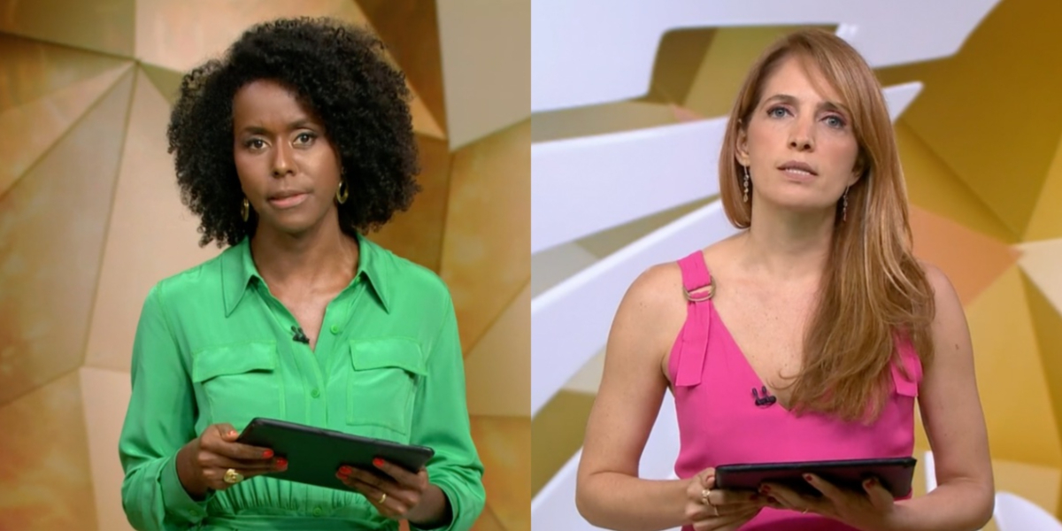 maju Coutinho e Poliana Abritta no Fantástico - Foto: Reprodução