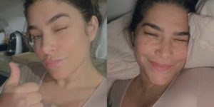 Priscila Fantin surgiu no hospital e gerou preocupação (Foto: Reprodução/ Instagram)