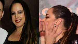 Silvia Abravanel tem flagra aos beijos com namorado sertanejo (Fotos: Reprodução/ AgNews)