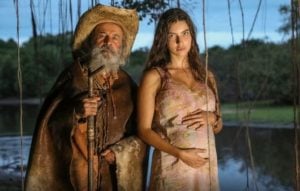 Velho do Rio e Juma em Pantanal (Foto: Reprodução / Globo)