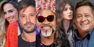 Wanessa, Dado Dolabella, Carlinhos Brown, Paula Fernandes e Leonardo (Reprodução)