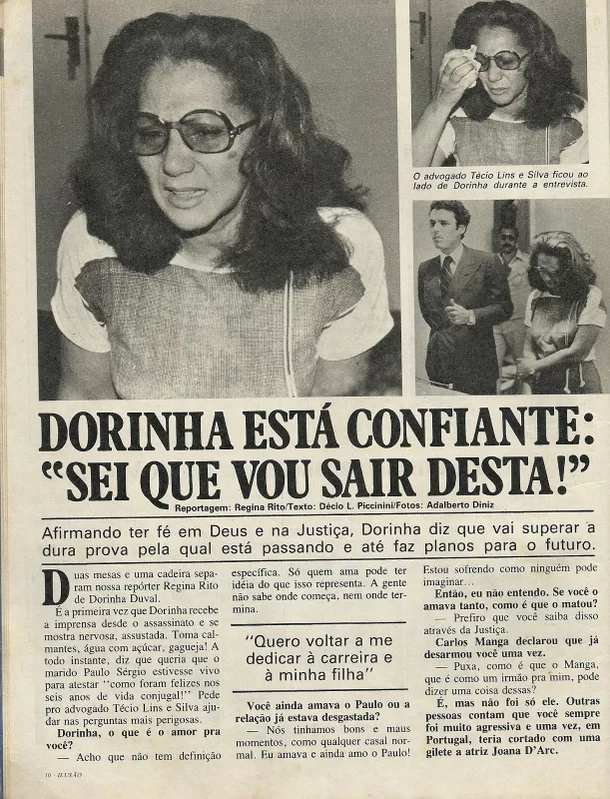 O crime foi noticiado em jornais e chocou o público da época (Foto Reprodução/Instagram)