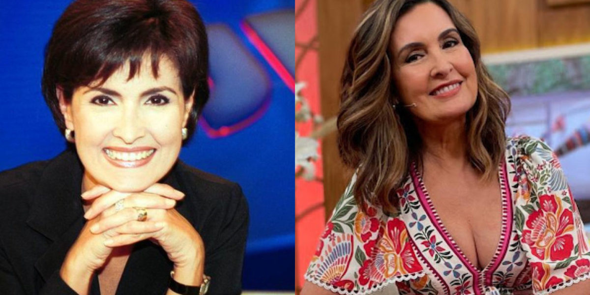 Fátima Bernardes passou 13 anos no Jornal Nacional, mesmo em período de ascensão, ela quis seguir um novo projeto com o "Encontro" (Foto Reprodução/Montagem/Tv Foco)