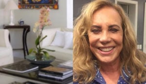 Arlete Salles mostra seu cantinho especial no 