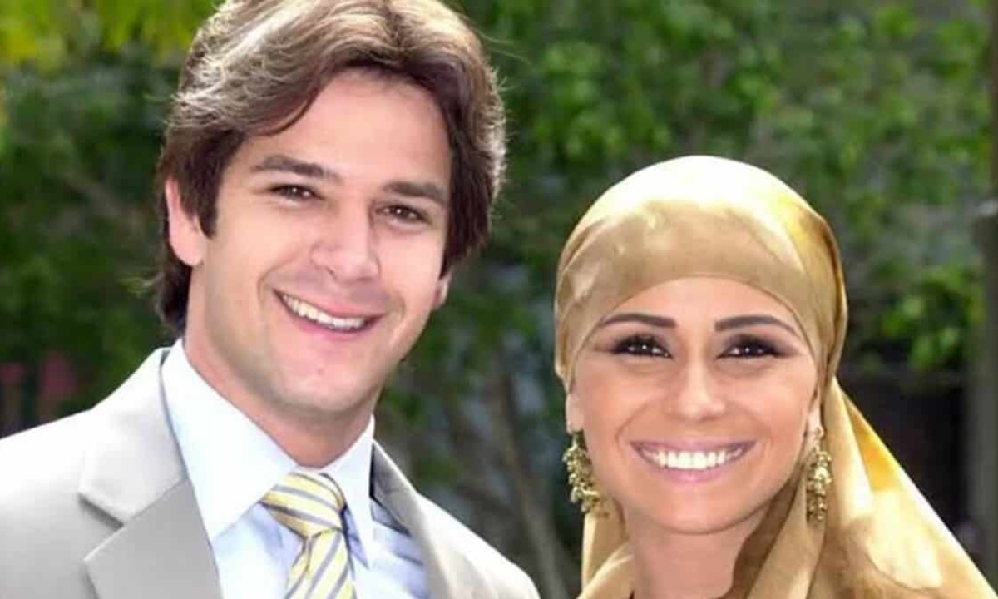 Ambos na novela 'O Clone' (Foto: Divulgação)