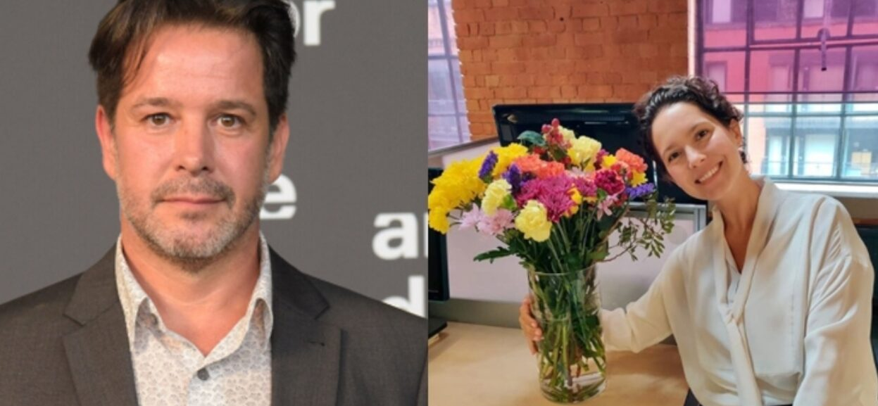 Flores que Murilo Benício deu para Cecilia (Foto: Divulgação)