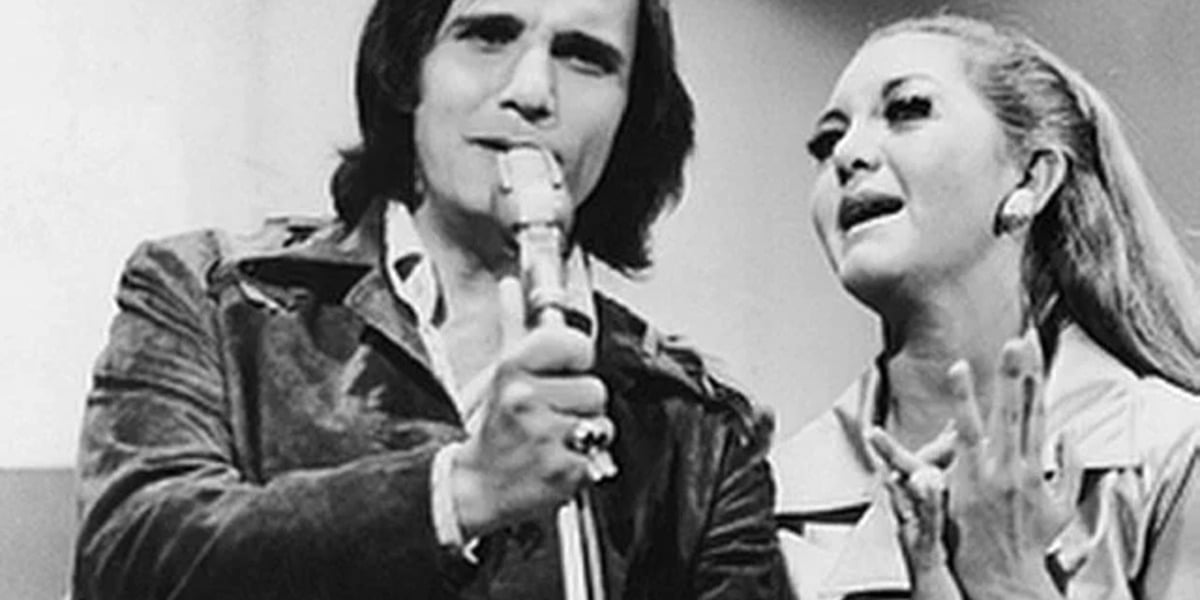 Wanderléa e Roberto Carlos na época da "Jovem Guarda" (Foto Reprodução/Internet)