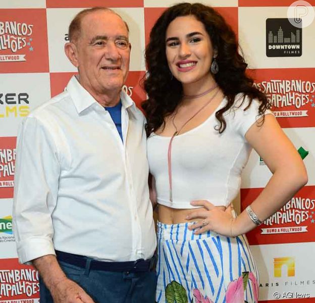 Lívian Aragão, filha do famoso Renato Aragão, releva que já presenciou choco na frente do pai - Foto Reprodução