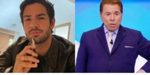 Alexandre Pato e Silvio Santos (Reprodução)