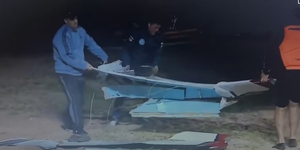Jornalista César Tralli traz notícias ao vivo sobre queda de avião de pequeno porte - Reprodução