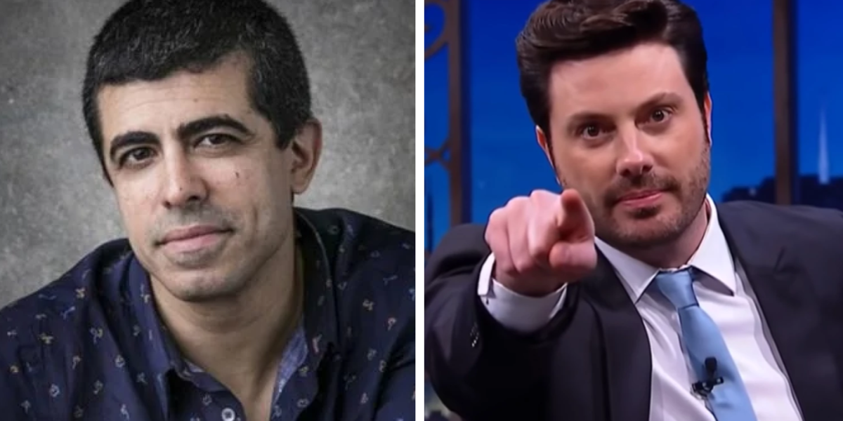 O caso Marcius Melhem x Danilo Gentili teve seu desfecho na Justiça (Foto Reprodução/Montagem Tv Foco)