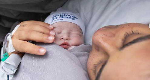 Primeira foto do Melanie, filha da MC Loma - Foto: Reprodução Instagram
