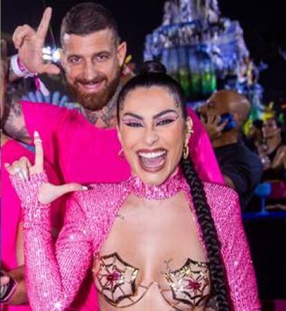 Cleo e o marido votaram em Lula no primeiro turno (Foto: Reprodução)