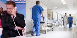 Apresentador ligou todos os dias para hospital às 18h (Imagem: Montagem/TV Foco)