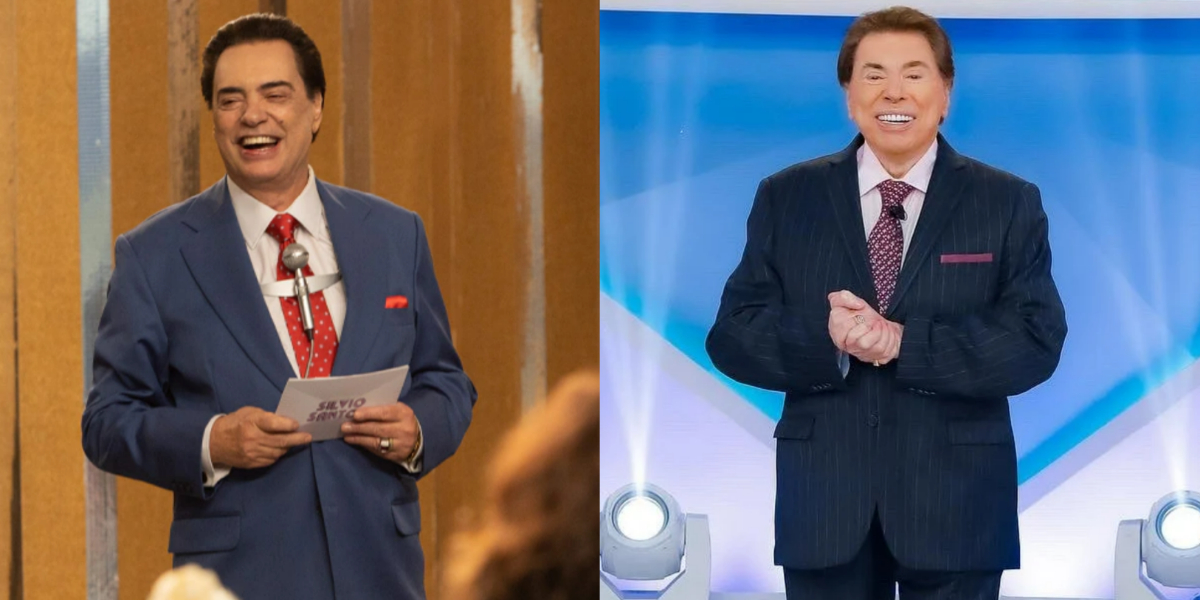 Silvio Santos na série "O Rei da TV" (Foto: Reprodução/Star+/SBT)