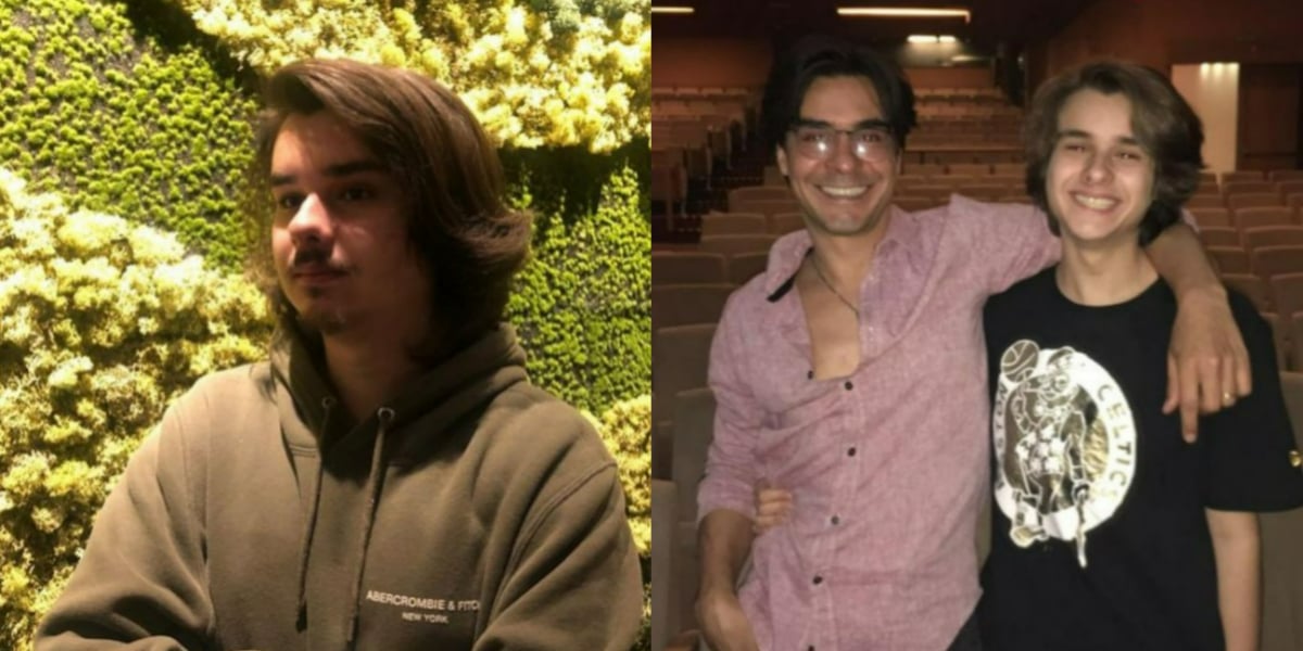 Pedro Arthur é filho de André Gonçalves com Myrian Rios e tem 20 anos (Foto: Reprodução/Instagram)