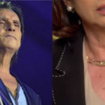 Myrian Rios é ex de Roberto Carlos (Foto: AgNews/Reprodução/SBT)