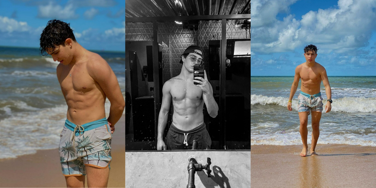 Igor Jansen, do SBT, cresceu e agora esbanja um tanquinho (Foto: Reprodução/Instagram)