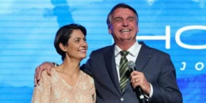 Michelle Bolsonaro e Jair deixaram de se seguir nas redes sociais (Foto: Divulgação)