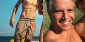5 fotos que provam o porquê o filho de Marcio Garcia se tornará um dos homens mais lindos do Brasil - Reprodução