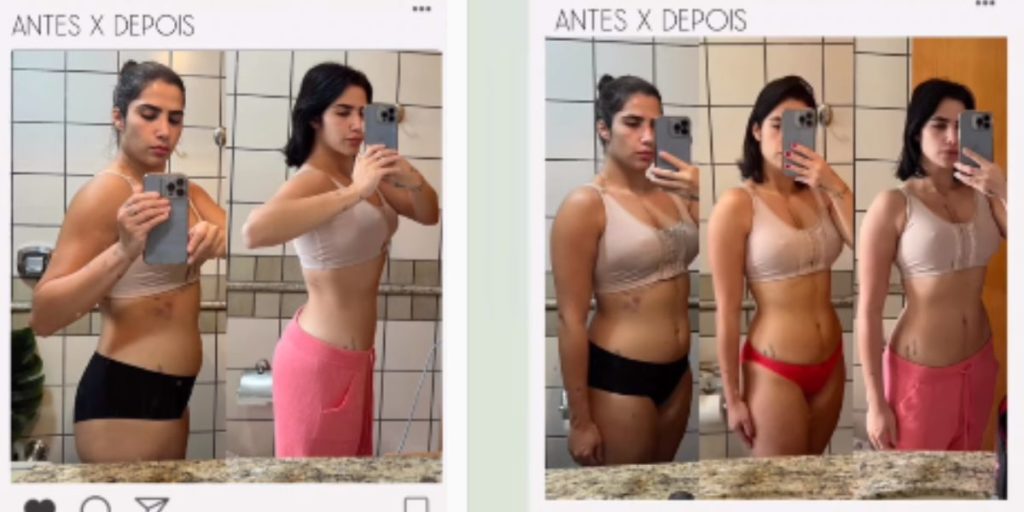 Filha do cantor Leonardo surge irreconhecível após perder mais de 20 kg - Foto Reprodução Instagram