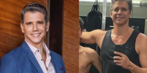 Márcio Garcia entrega foto rara do filho, exibe tanquinho dele e prova que ele é um dos mais lindos do país - Reprodução