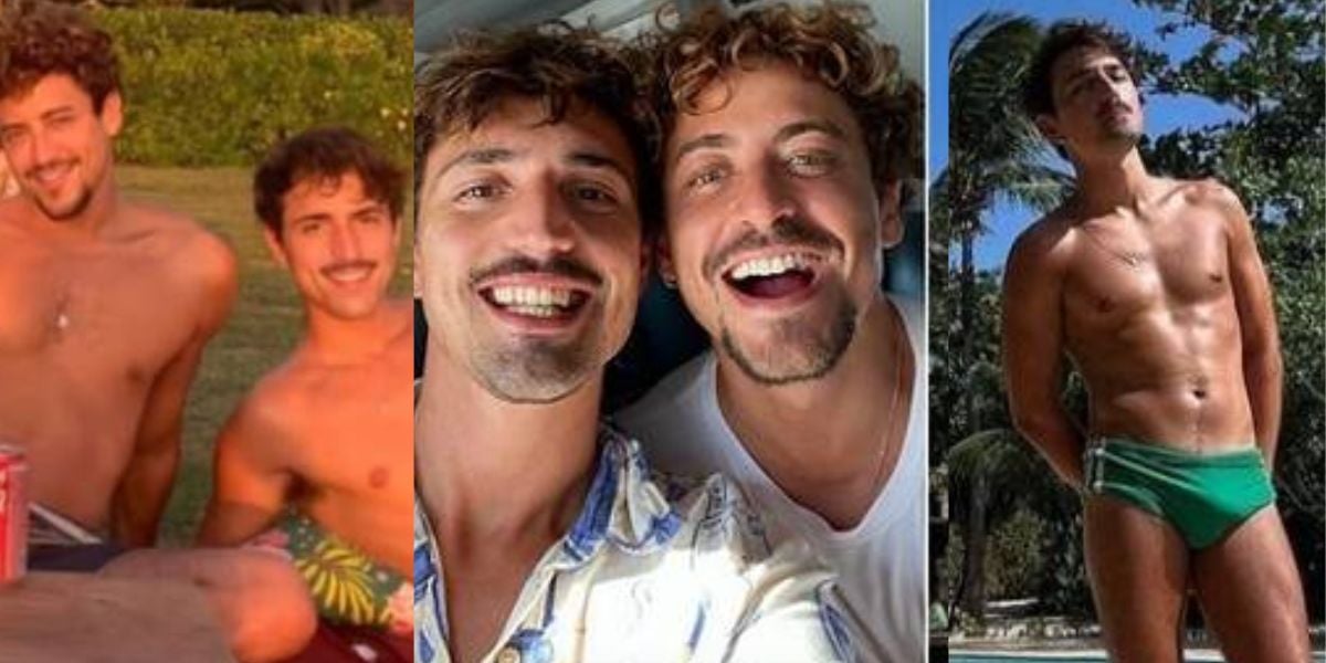 Jesuíta Barbosa, da Globo, expõe foto do namorado galã só de sunga e corpão deixa público louco